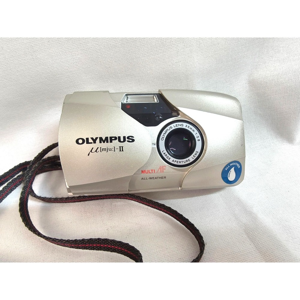 Olympus mju ii喵兔f2.8 定焦底片相機-細節圖2