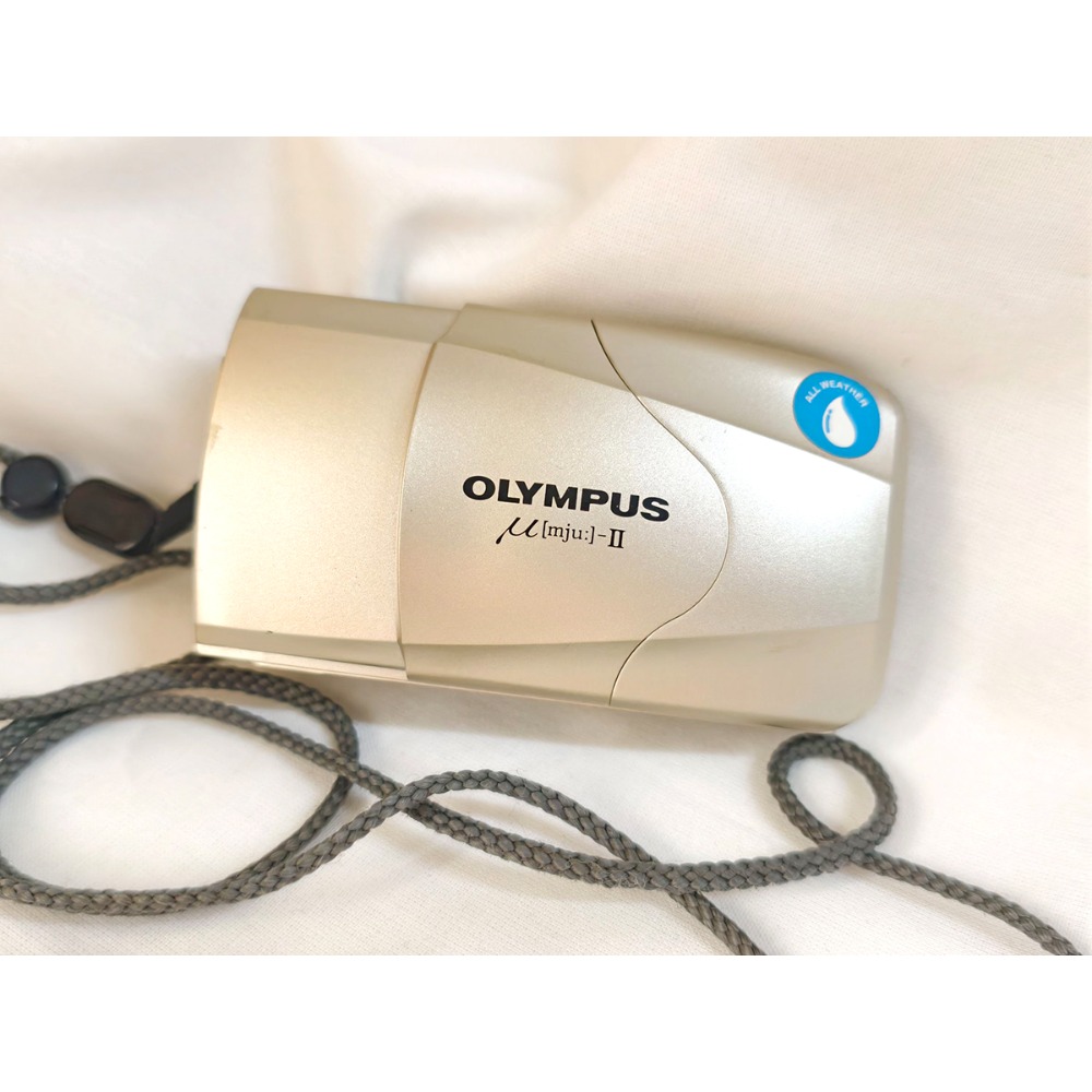 Olympus mju ii喵兔f2.8 定焦底片相機(贈電池+olympus專用保護套)-細節圖2