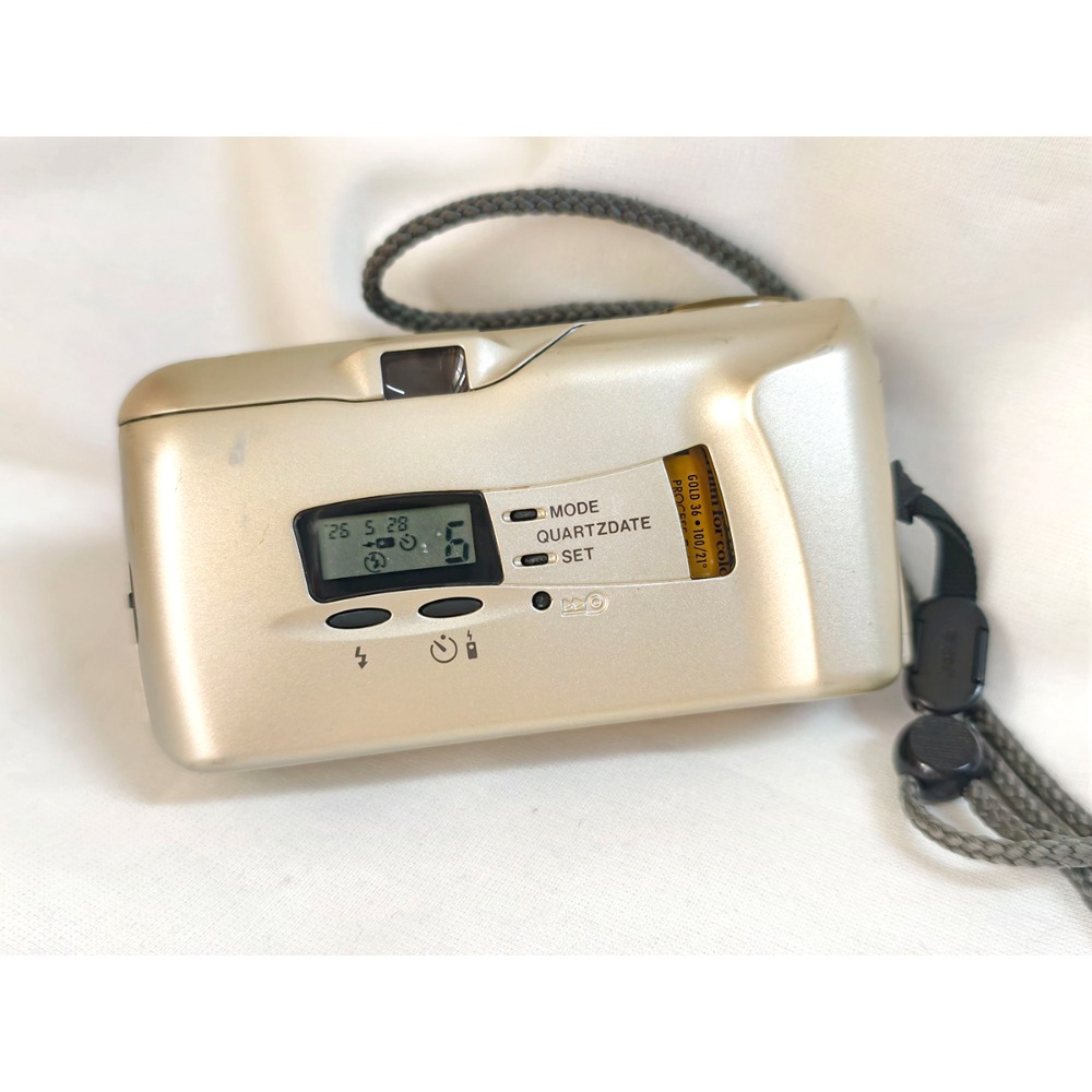 Olympus mju ii喵兔f2.8 定焦底片相機(贈電池+olympus專用保護套)-細節圖3