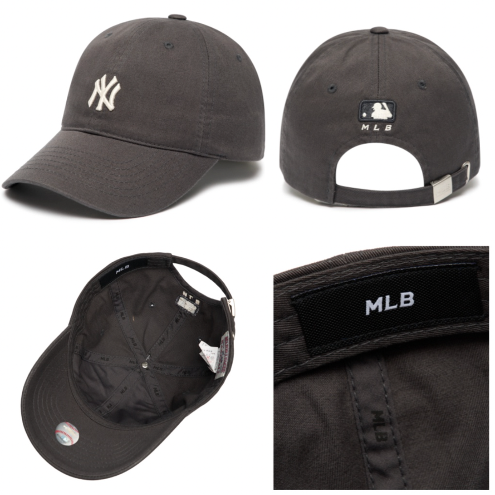 [ 現貨］韓國代購 🇰🇷 韓國MLB 小logo 老帽 帽子 棒球帽 棒球帽 mlb帽子 NY LA mlbkorea-細節圖10
