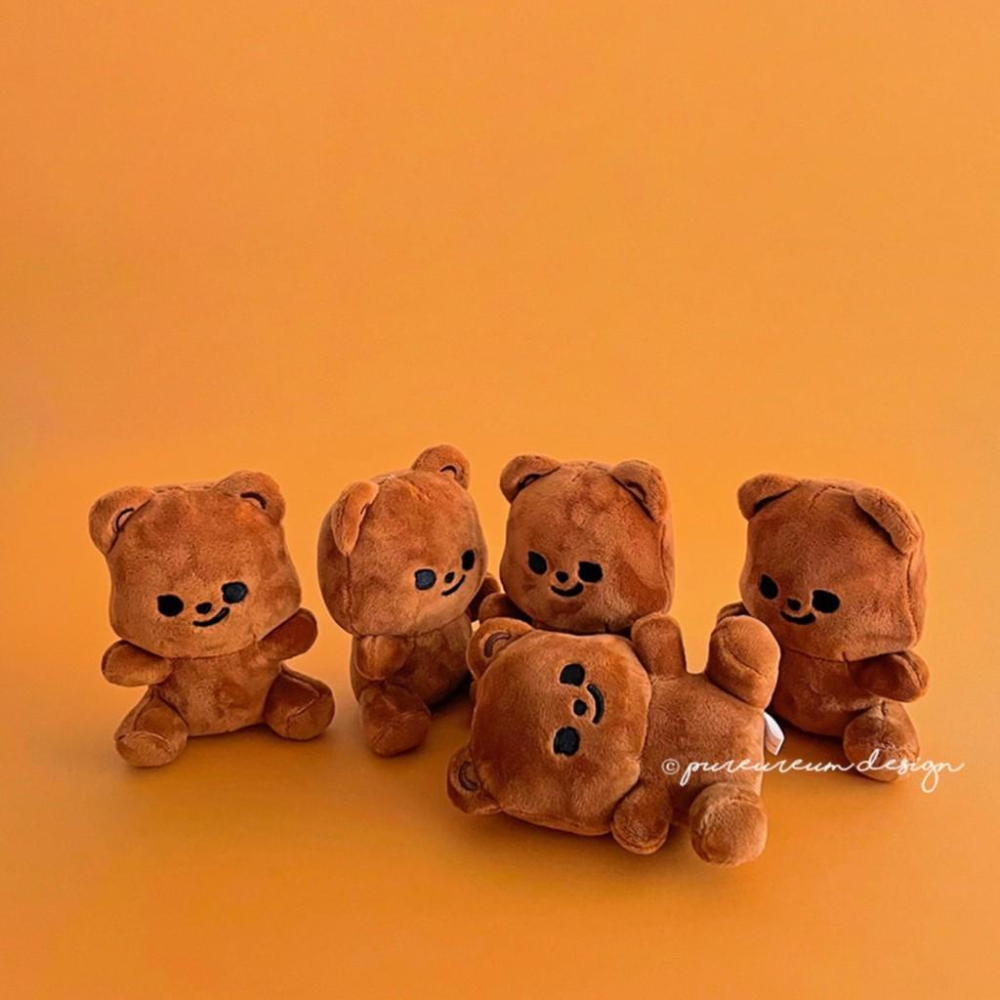 [現貨］韓國代購🇰🇷韓國文創 pureureum 邱比特熊 鑰匙圈 吊飾-細節圖4