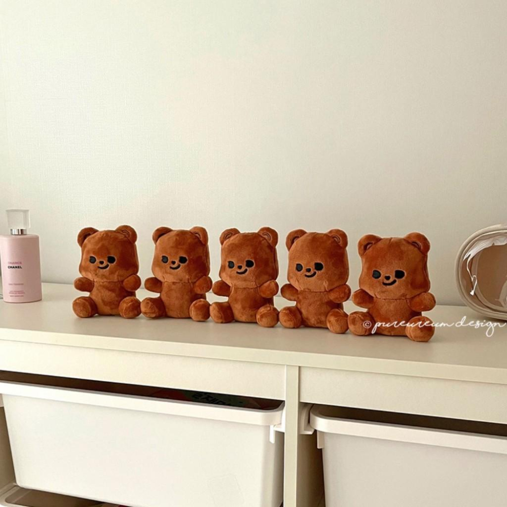 [現貨］韓國代購🇰🇷韓國文創 pureureum 邱比特熊 鑰匙圈 吊飾-細節圖5