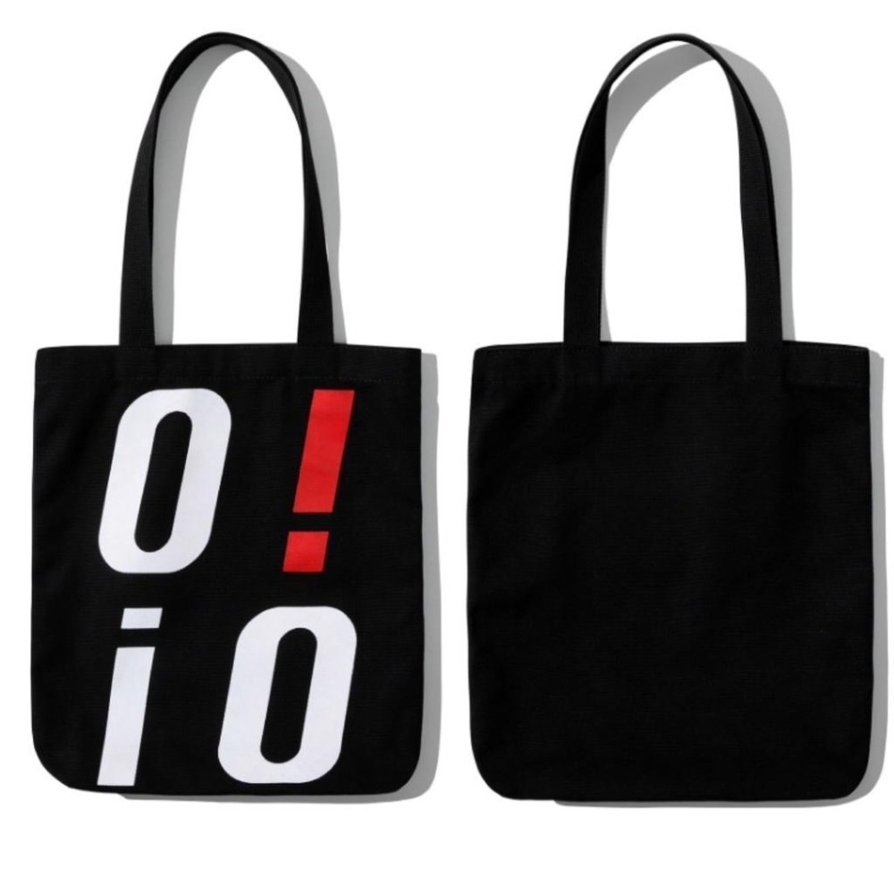 ［現貨］韓國代購🇰🇷韓國品牌5252 BY OiOi BIG LOGO ECO BAG 品牌標誌帆布包 側背包 肩背包-細節圖5