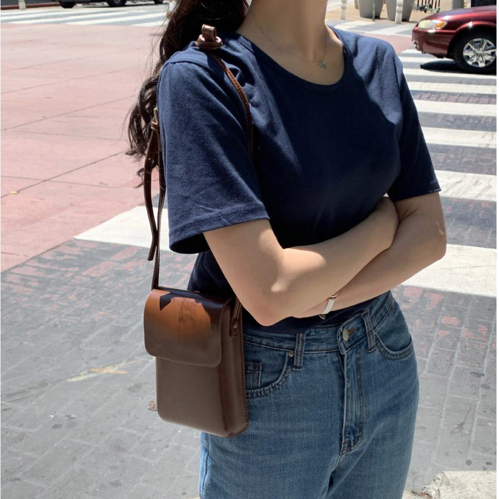 韓國代購🇰🇷韓國網拍 98doci made 舒適百搭短袖T 短袖上衣 夏天上衣 T恤 98度C 98doci-細節圖6