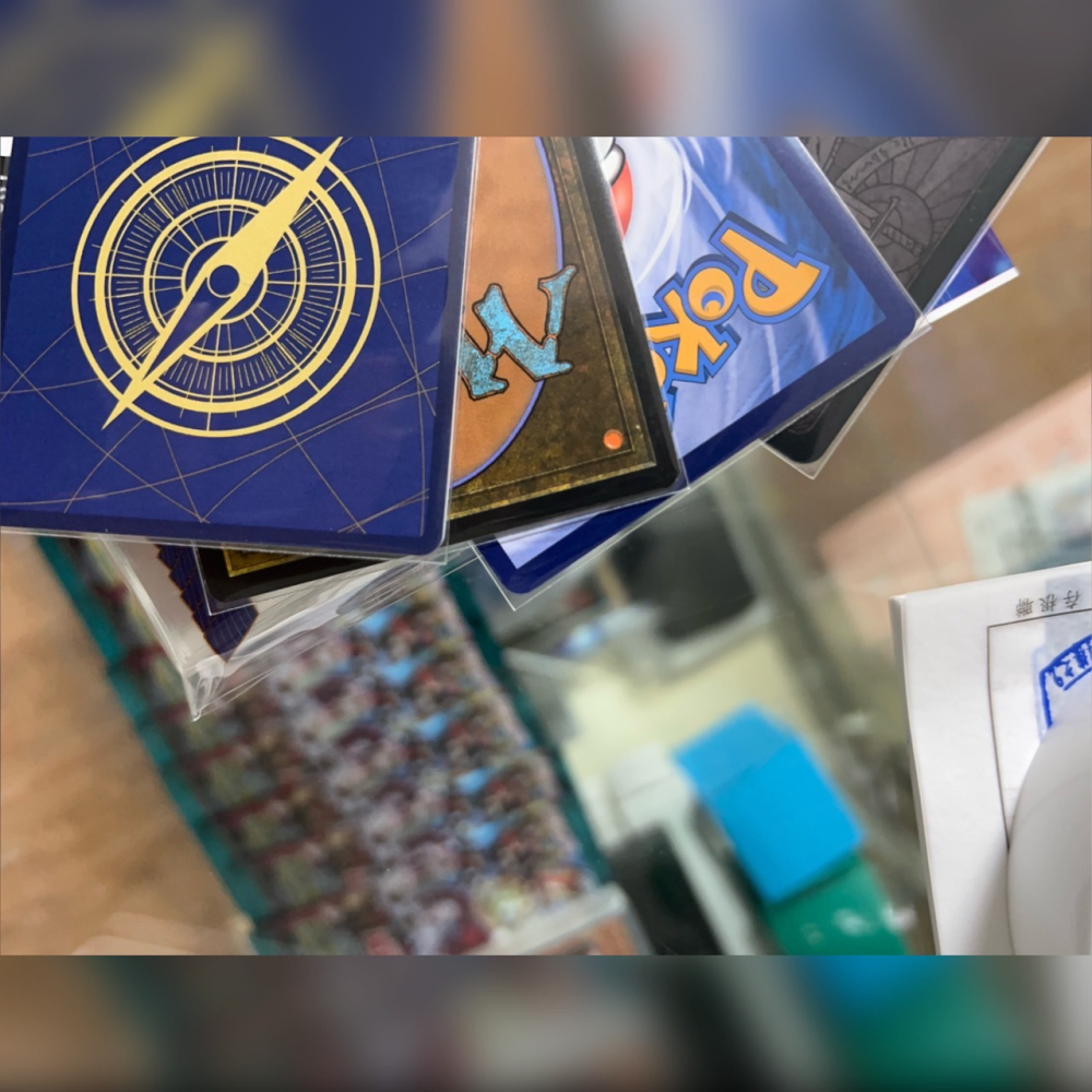 【碰碰鳥卡牌】RSS 第一層 透明卡套 65*90(薄) 100張 適用 寶可夢 航海王 薑餅人 FAB MTG WS-細節圖2