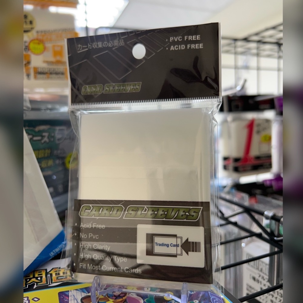 【碰碰鳥卡牌】RSS 第三層 磨砂卡套 69*94 (水晶點) 50張 適用 寶可夢 航海王 FAB MTG WS-細節圖3