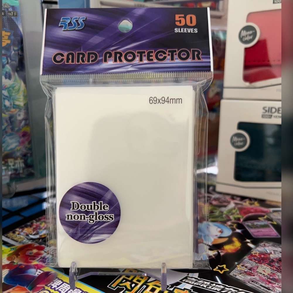 【碰碰鳥卡牌】RSS 第三層 霧面卡套 69*94 (霧面) 50張 適用 寶可夢 航海王 FAB MTG WS-細節圖2