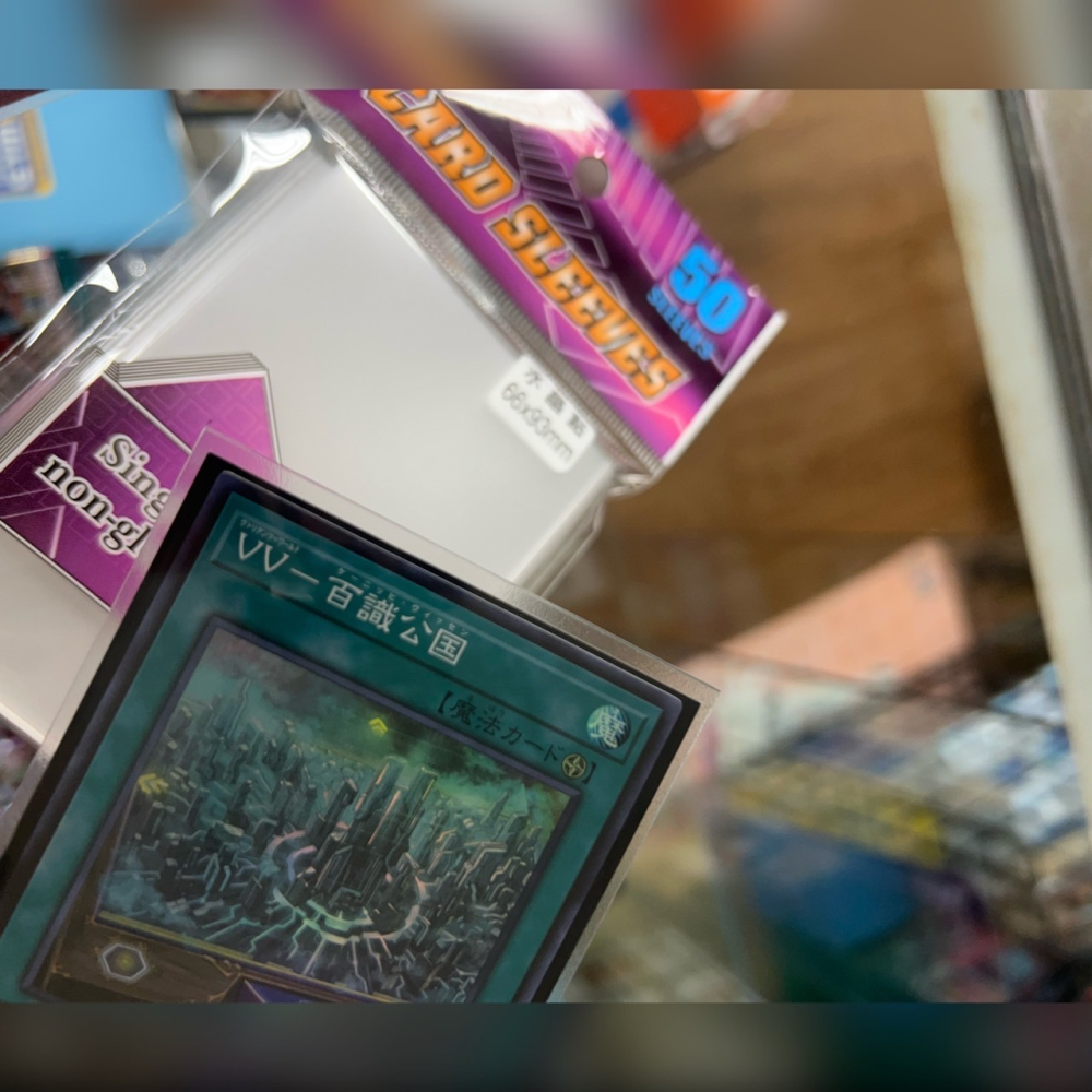 【碰碰鳥卡牌】 RSS 第三層卡套 66*93水晶點卡套 50張 適用 遊戲王 VG BS-細節圖3