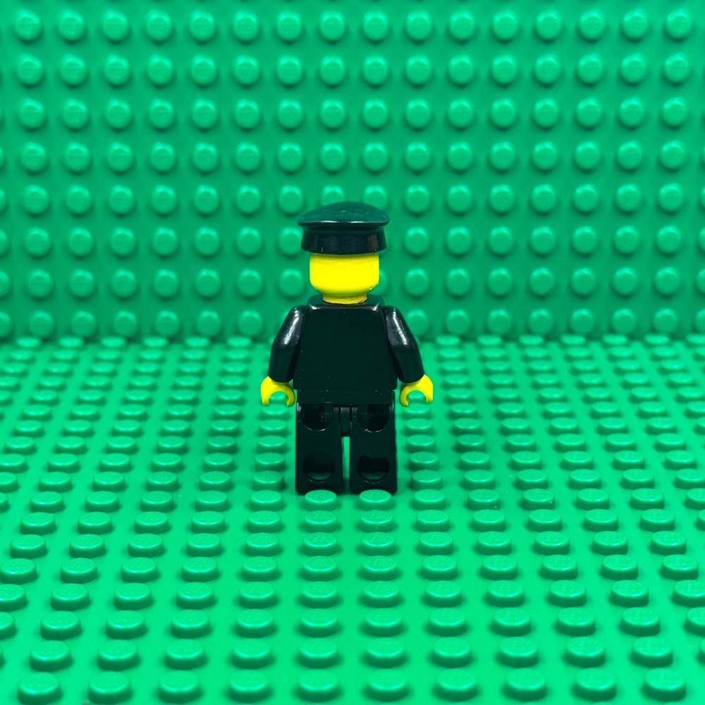 LEGO 4025 消防船 1982年 船長 firec008-細節圖2