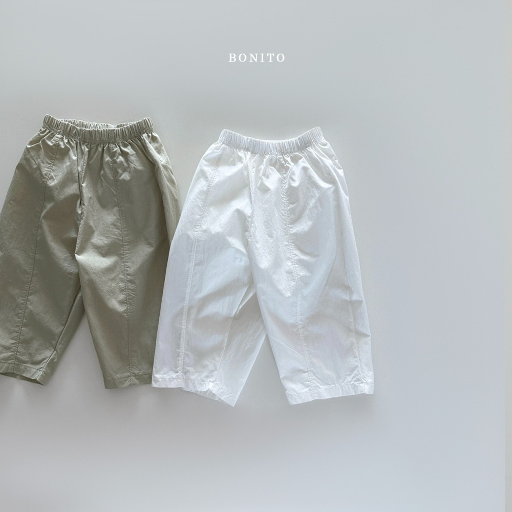BONITO 9分薄款風褲 淺綠色L-細節圖2