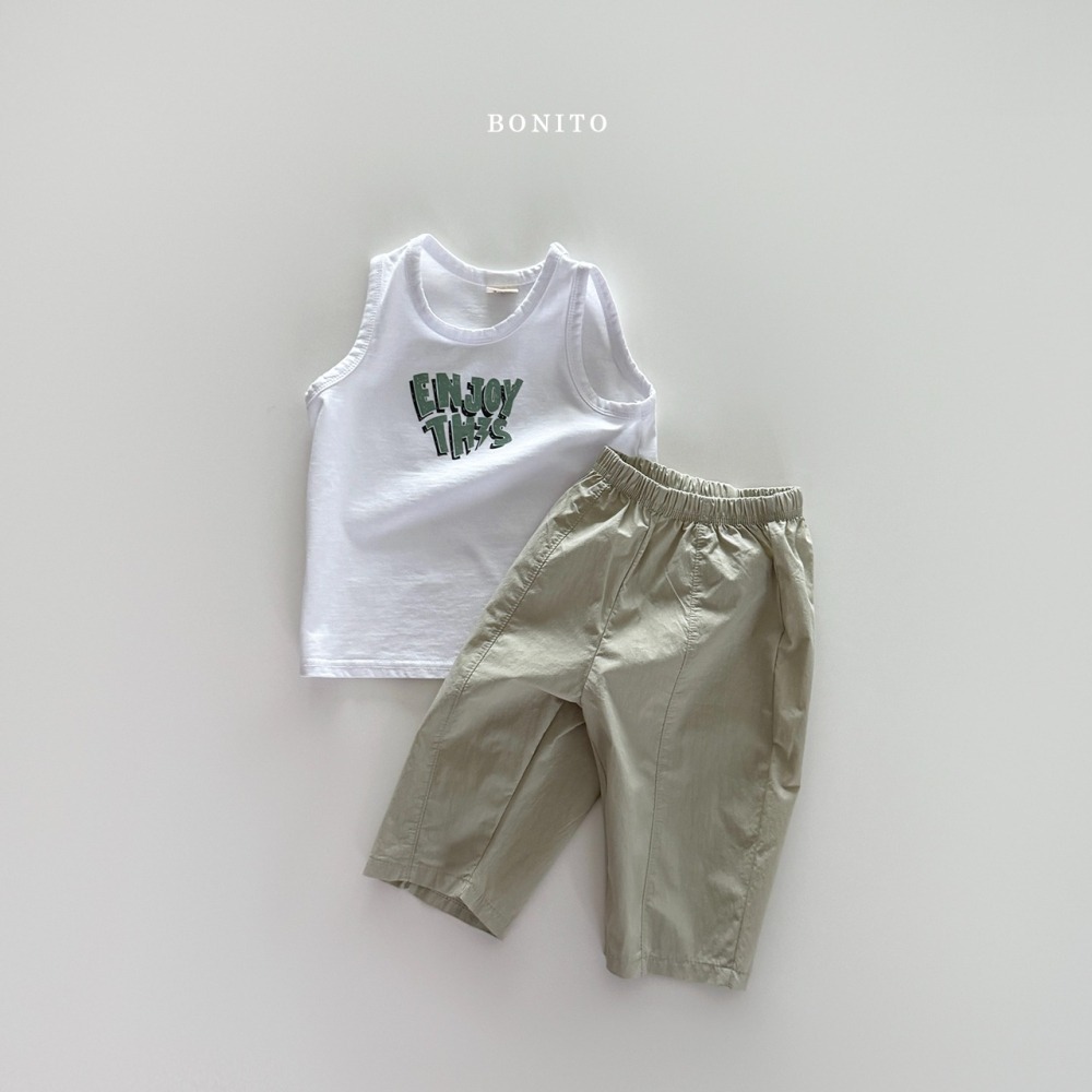 BONITO 9分薄款風褲 淺綠色L-細節圖3