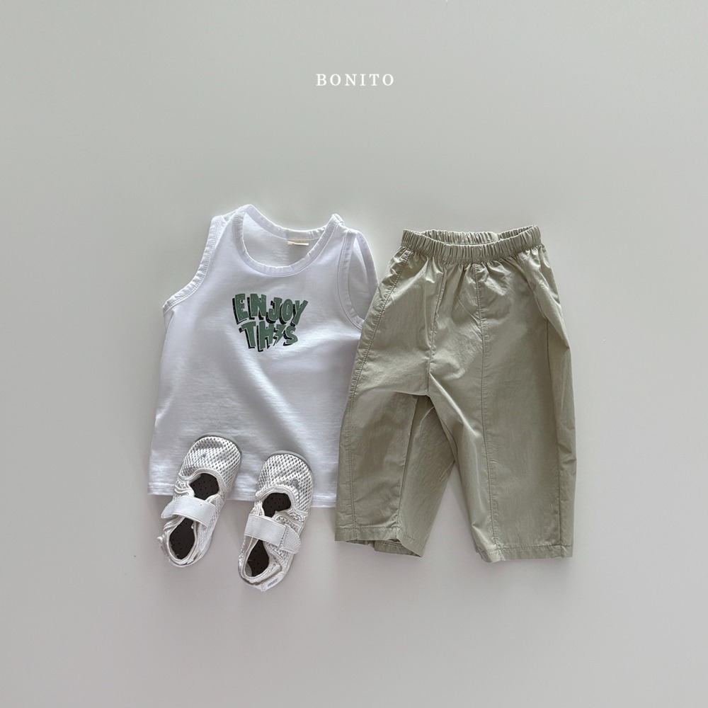 BONITO 9分薄款風褲 淺綠色L-細節圖5