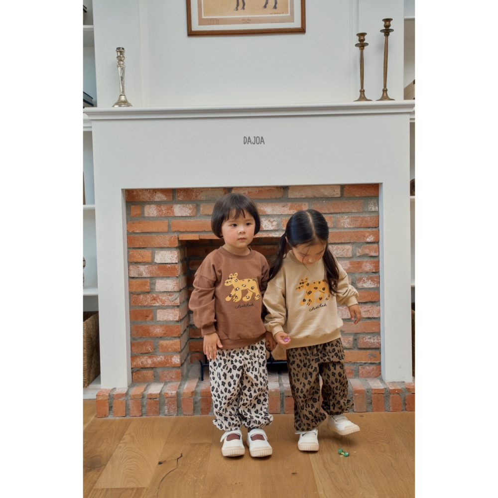 Dajoa 豹紋套裝 白豹紋褲款 現貨7-細節圖3