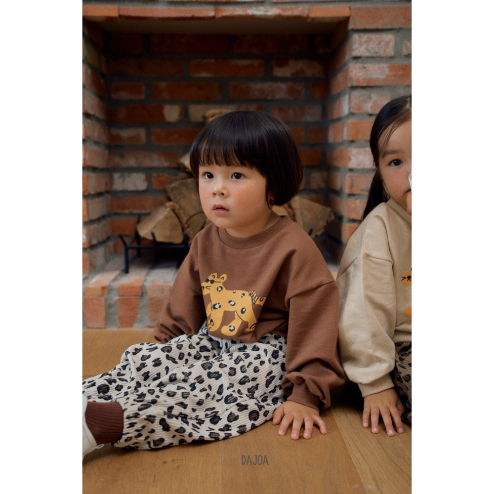 Dajoa 豹紋套裝 白豹紋褲款 現貨7-細節圖4