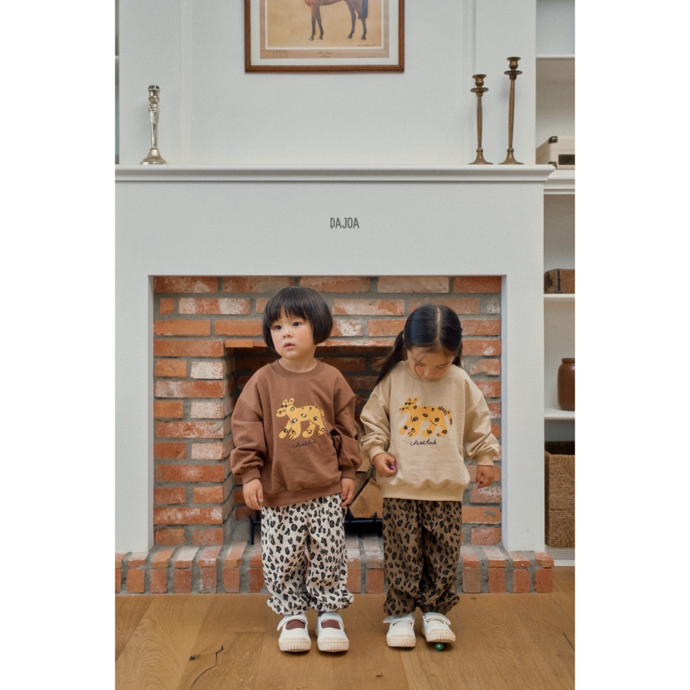 Dajoa 豹紋套裝 白豹紋褲款 現貨7-細節圖7