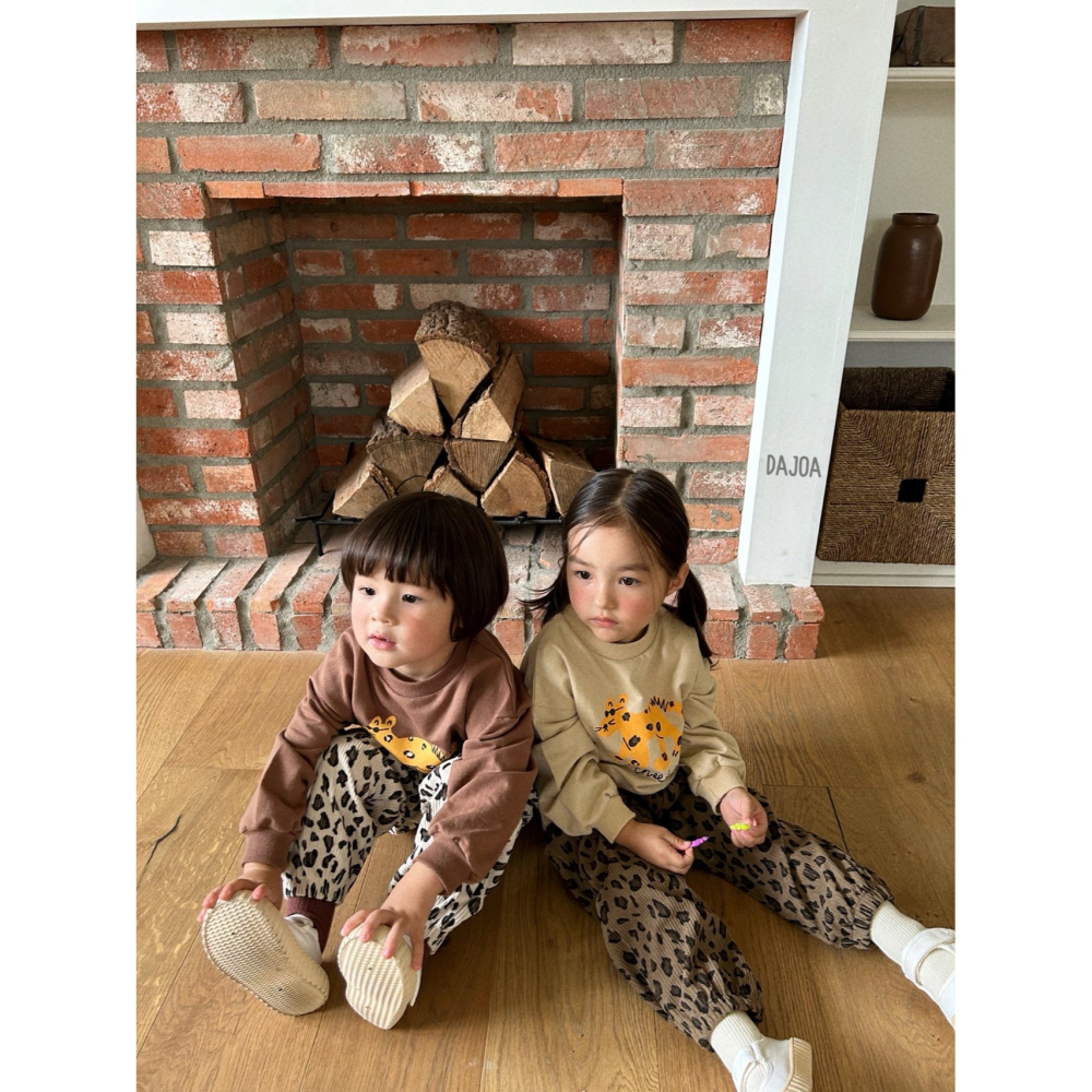 Dajoa 豹紋套裝 白豹紋褲款 現貨7-細節圖8