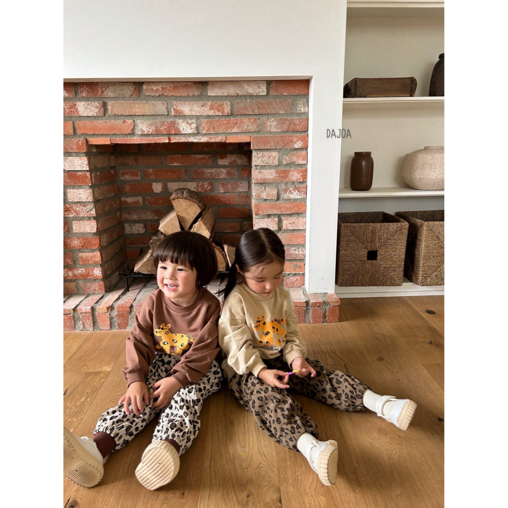 Dajoa 豹紋套裝 白豹紋褲款 現貨7-細節圖9