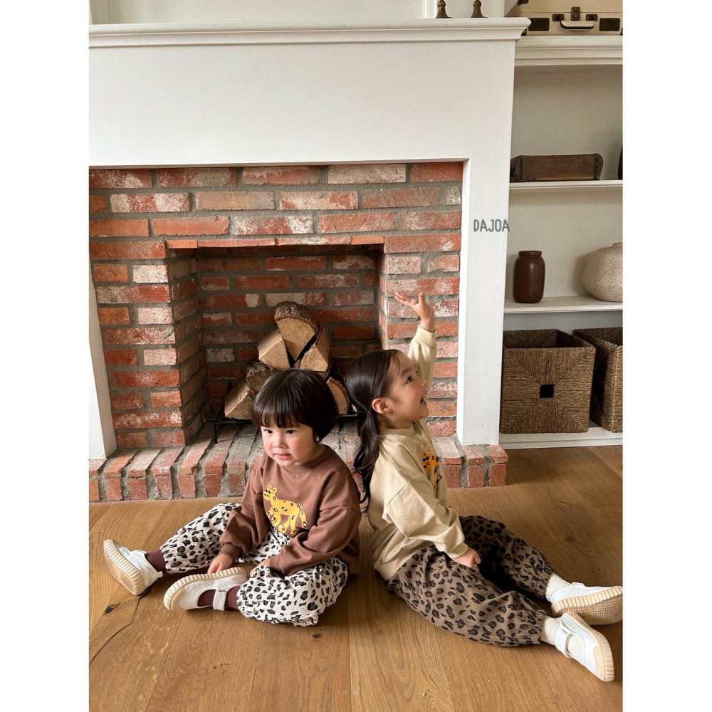 Dajoa 豹紋套裝 白豹紋褲款 現貨7-細節圖10