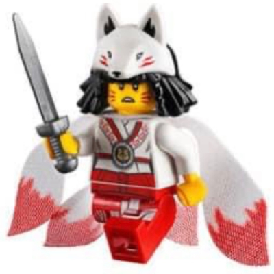 LEGO正版樂高 70678人偶-狐狸女 全新收夾鏈袋 含武器