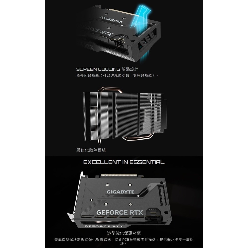 ~華碩 DUAL-RTX4060-O8G 顯示卡 RTX 4060 8GB GDDR6 暗黑 電競遊戲 雙風扇 威盟電腦-細節圖5