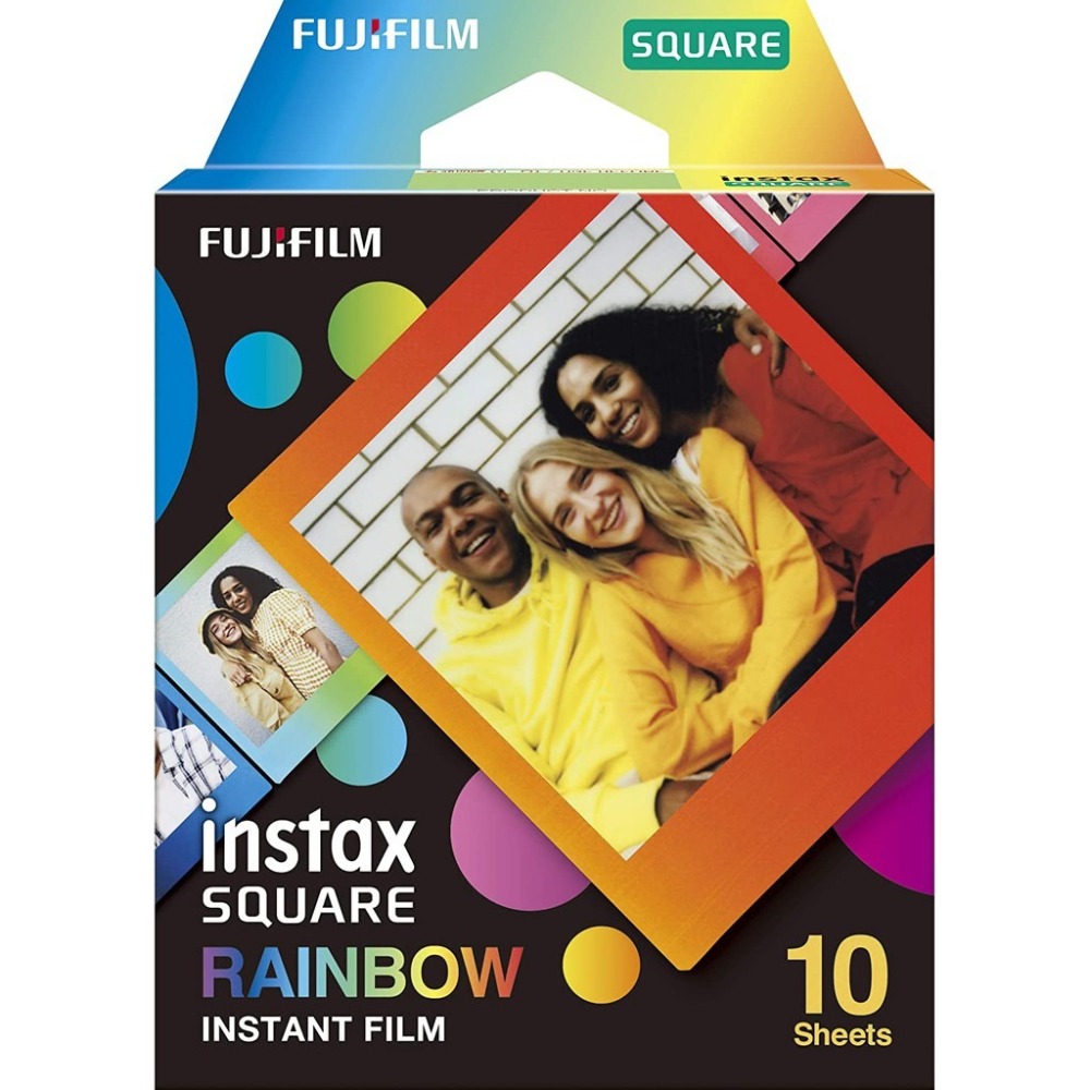 富士 Instax square SQ 方型拍立得底片 彩虹 1盒10張 SQ1 SQ6 SQ20 SQ40 SP3-細節圖4