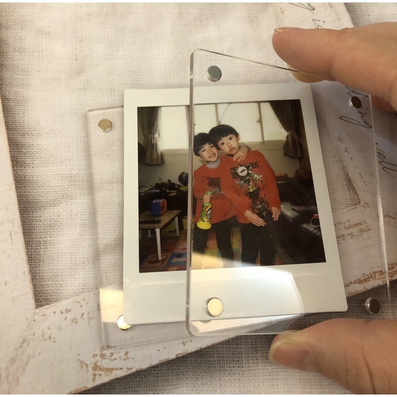 現貨 壓克力相框 L相框 富士  square 站立相框 壓克力磁鐵相框 SQ方形拍立得相框 SQ1 SQ6 SQ40-細節圖4