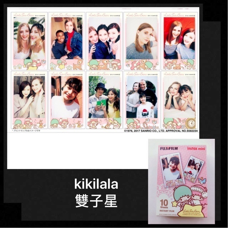 現貨 富士 instax 拍立得相機 拍立得底片 雙子星 kikilala 空白底片 白邊 mini12 mini90-細節圖2