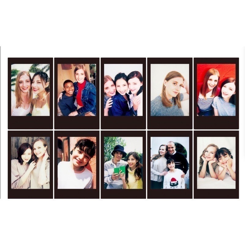 富士 instax 拍立得底片 黑邊 拍立得相機 空白底片 白邊 卡通 mini11 mini90 evo link2-細節圖2