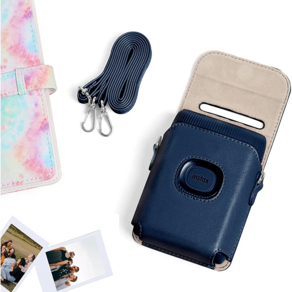 現貨 富士 instax mini link2 link 2 相印機 專用 皮套 相機包 復古包 保護殼 透明殼 無主機-細節圖6