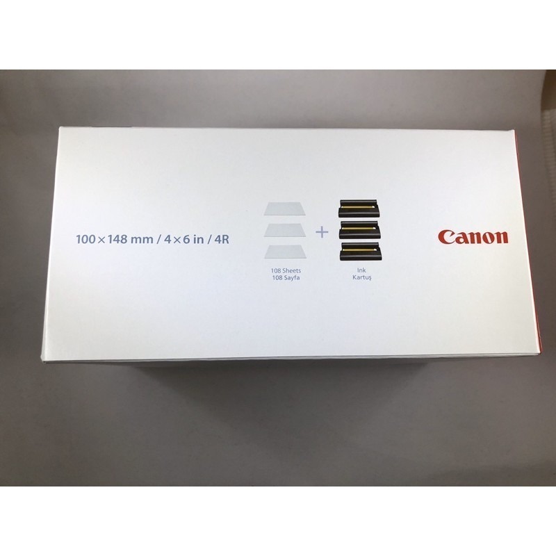 現貨 Canon SELPHY KP-108IN 108張 4x6 相片紙 相紙 KP108 CP1500 CP1300-細節圖2