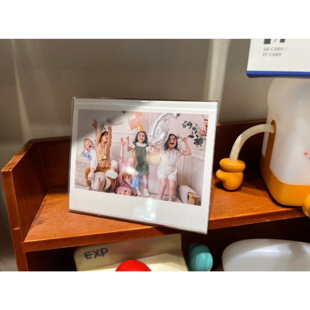 🌈現貨🌈WIDE壓克力相框  L相框 富士 WIDE站立相框 拍立得相框 WIDE寬幅拍立得相框 WIDE L相框-細節圖2