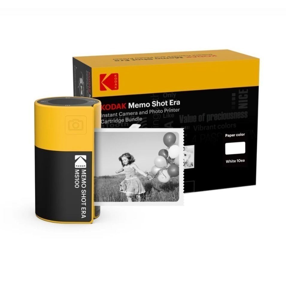 【限時購】現貨 kodak 柯達 Memo Shot ERA MS100三合一柯達即影即有相機 即時數位相機 標籤印表機-細節圖2