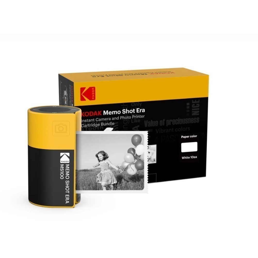 【限時購】現貨 kodak 柯達 Memo Shot ERA MS100三合一柯達即影即有相機 即時數位相機 標籤印表機-規格圖11