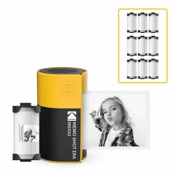 【限時購】現貨 kodak 柯達 Memo Shot ERA MS100三合一柯達即影即有相機 即時數位相機 標籤印表機-規格圖11
