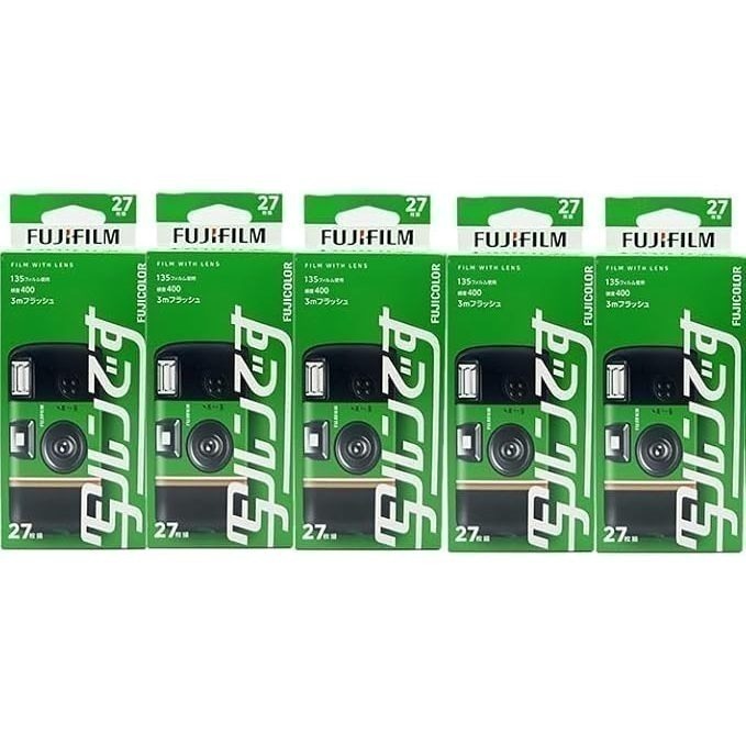 【限時購】日版新包裝 富士 fujifilm 柯達Kodak 27張一次性底片 傻瓜相機 富士即可拍-細節圖4