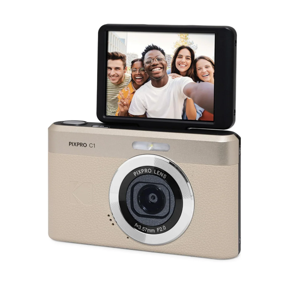 KODAK PIXPRO C1 翻轉螢幕180度 Kodak C1 ccd相機 數位相機 fz55-細節圖10