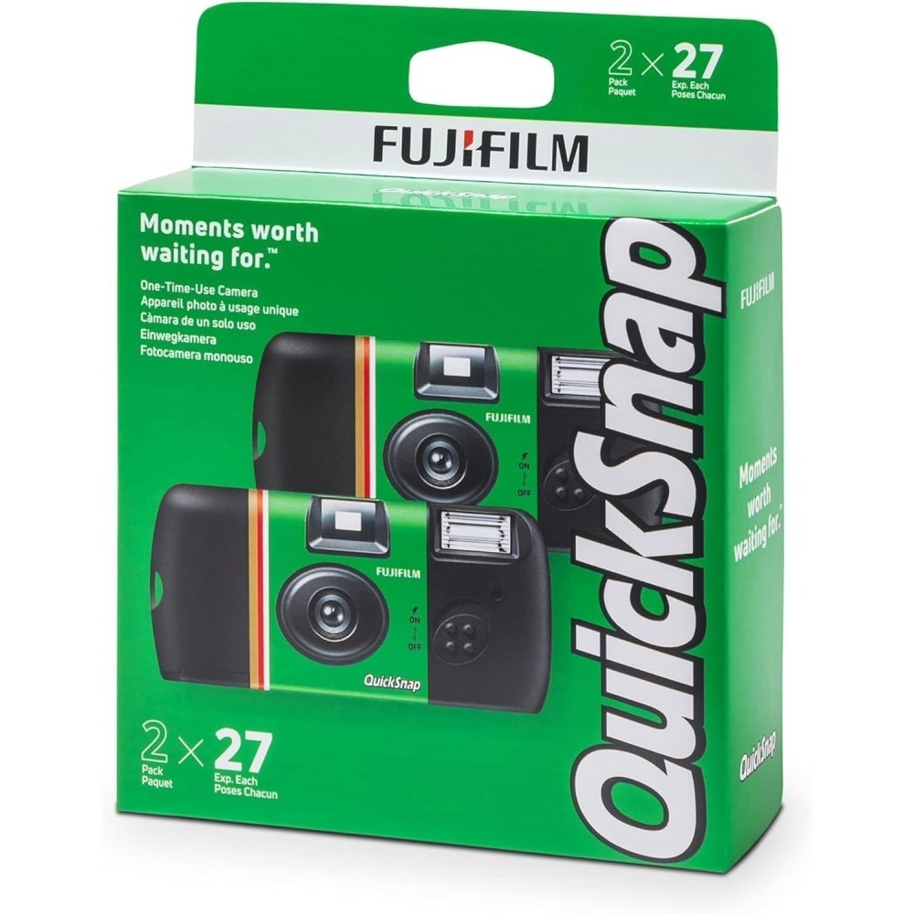 🔅現貨🔅美版富士新版 fujifilm quicksnap flash 27張一次性底片 傻瓜相機 即可拍-細節圖2