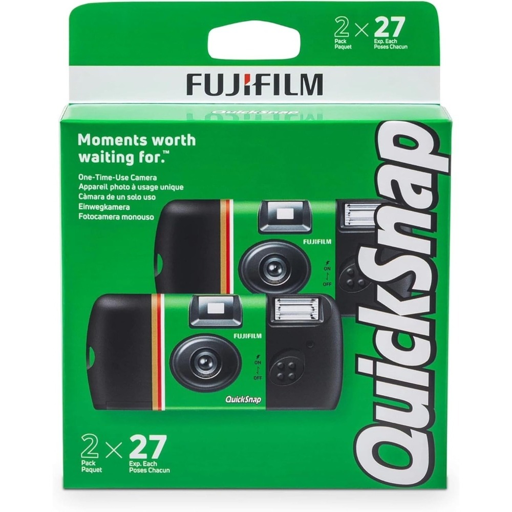 🔅現貨🔅美版富士新版 fujifilm quicksnap flash 27張一次性底片 傻瓜相機 即可拍-細節圖4