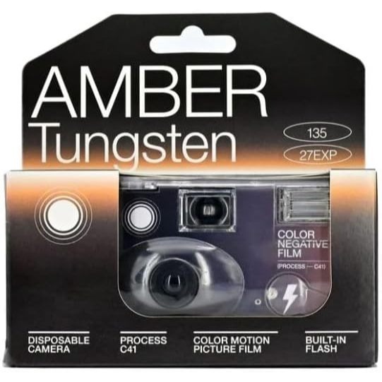 【限時購】現貨 RETO Amber 800 35mm 拋棄式 底片相機（鎢絲燈）TUNGSTEN 一次性相機 冷藍色系-細節圖2