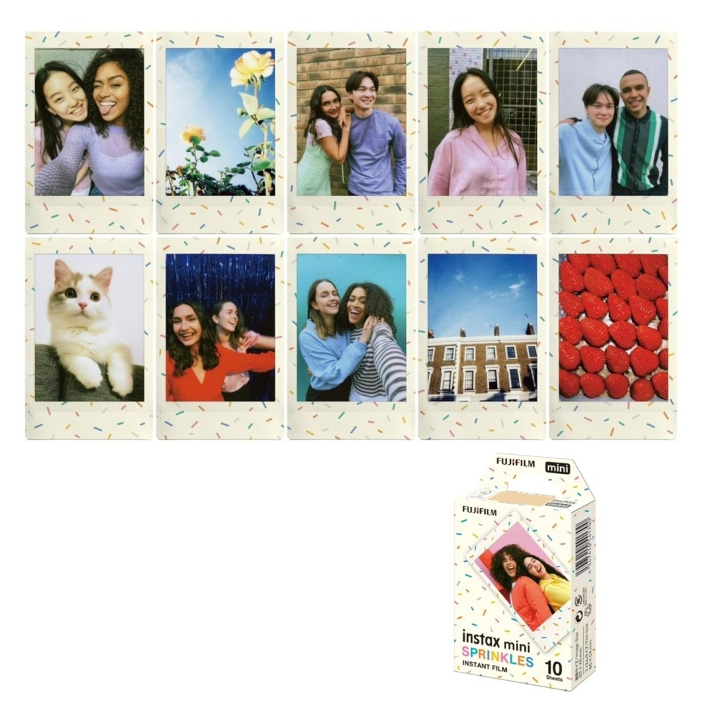 新款現貨 FUJI instax 拍立得相機 拍立得底片 花灑 空白底片 白邊 卡通 EVO mini12 link2-細節圖2