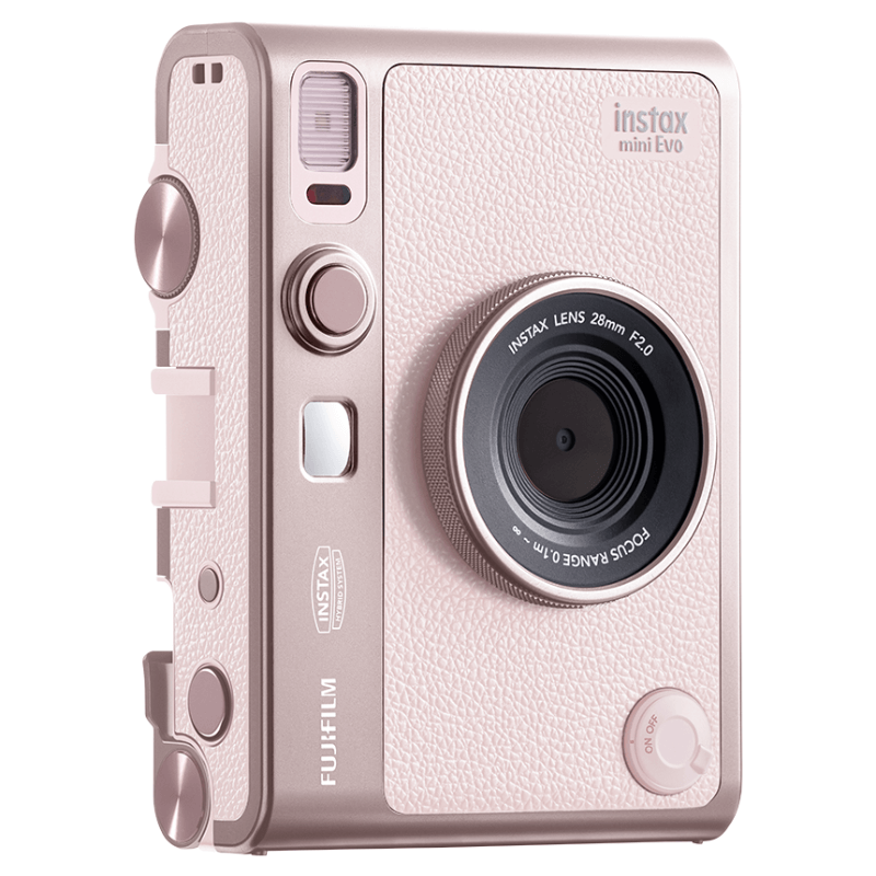 🌈新色玫瑰粉🌈FUJIFILM 台灣公司貨 instax mini evo 粉 MiniEVO 拍立得 拍立得相機-細節圖3