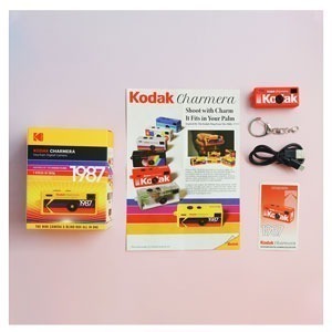 柯達 Charmera 鑰匙圈數位相機盲盒單盒裝 一中盒 交換禮物 柯達盲盒 顏色隨機出貨 相機盲盒 KODAK盲盒-細節圖3