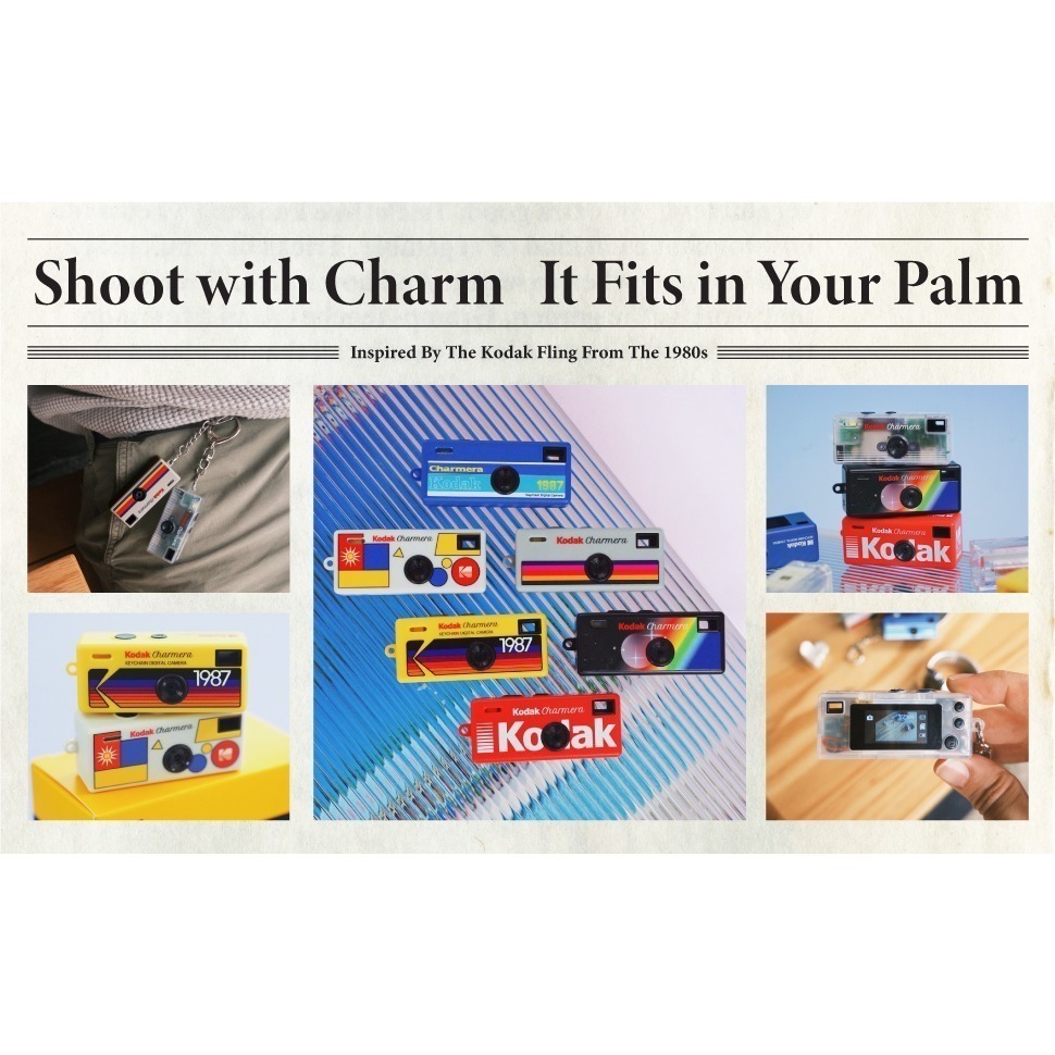 柯達 Charmera 鑰匙圈數位相機盲盒單盒裝 一中盒 交換禮物 柯達盲盒 顏色隨機出貨 相機盲盒 KODAK盲盒-細節圖5