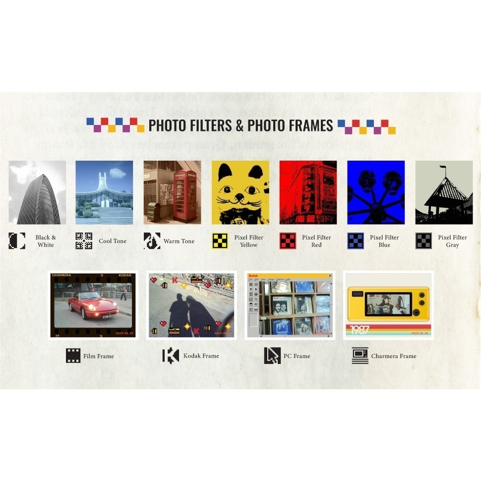 柯達 Charmera 鑰匙圈數位相機盲盒單盒裝 一中盒 交換禮物 柯達盲盒 顏色隨機出貨 相機盲盒 KODAK盲盒-細節圖10