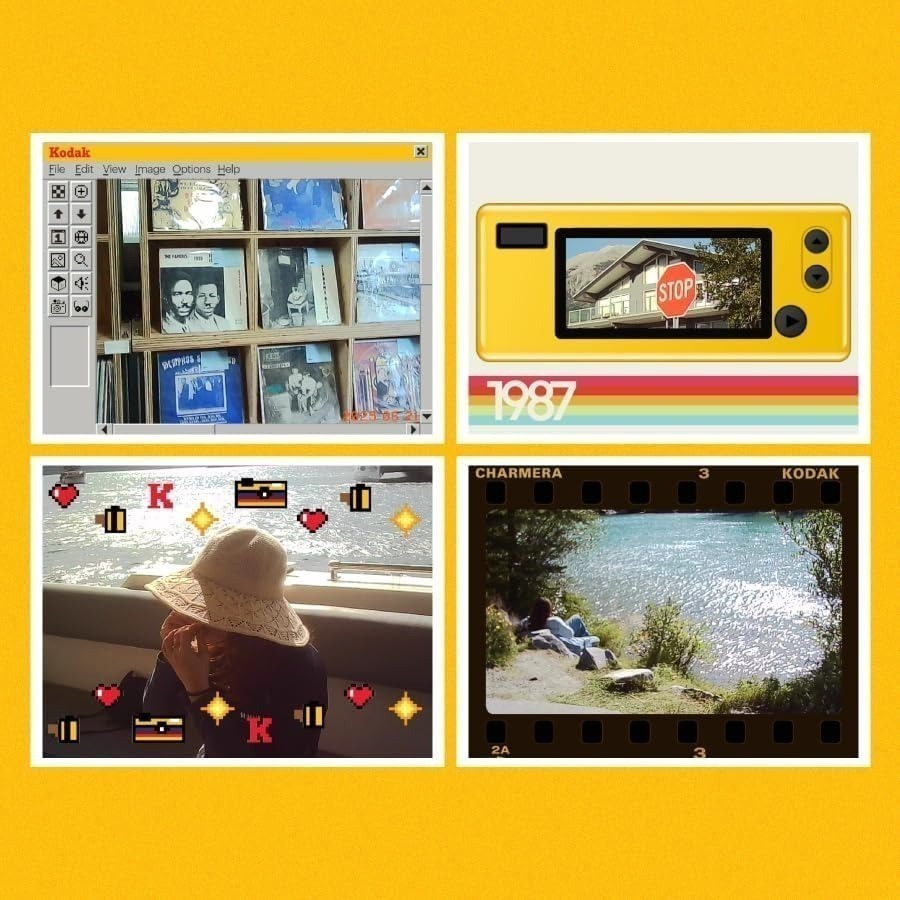【限時購】柯達 Charmera 鑰匙圈數位相機盲盒單盒裝 一中盒 柯達盲盒 顏色隨機出貨 相機盲盒 KODAK盲盒-細節圖8
