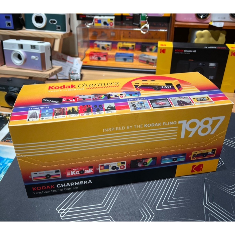 柯達 Charmera 鑰匙圈數位相機盲盒單盒裝 一中盒 交換禮物 柯達盲盒 顏色隨機出貨 相機盲盒 KODAK盲盒-規格圖10