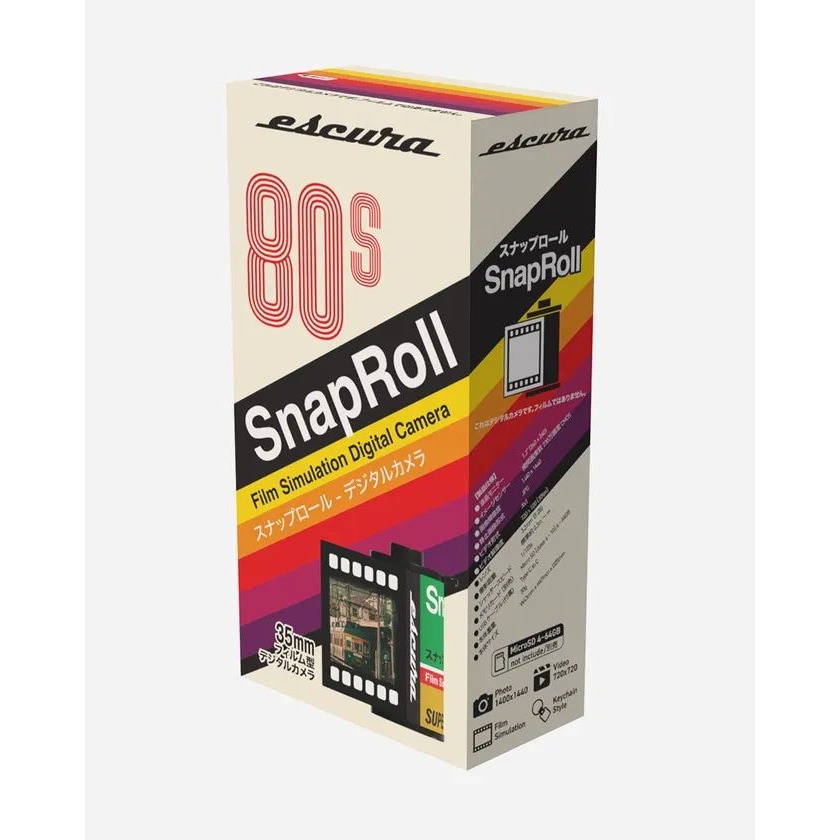 現貨 SnapRoll 模擬底片數位相機 迷你相機 盲盒小相機 鑰匙圈-規格圖8