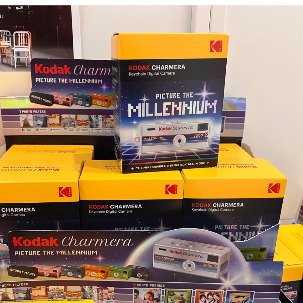 KODAK Charmera 千禧版 盲盒二代 鑰匙圈數位相機盲盒單盒裝 柯達盲盒顏色隨機出貨 相機盲盒 柯達盲盒-規格圖9