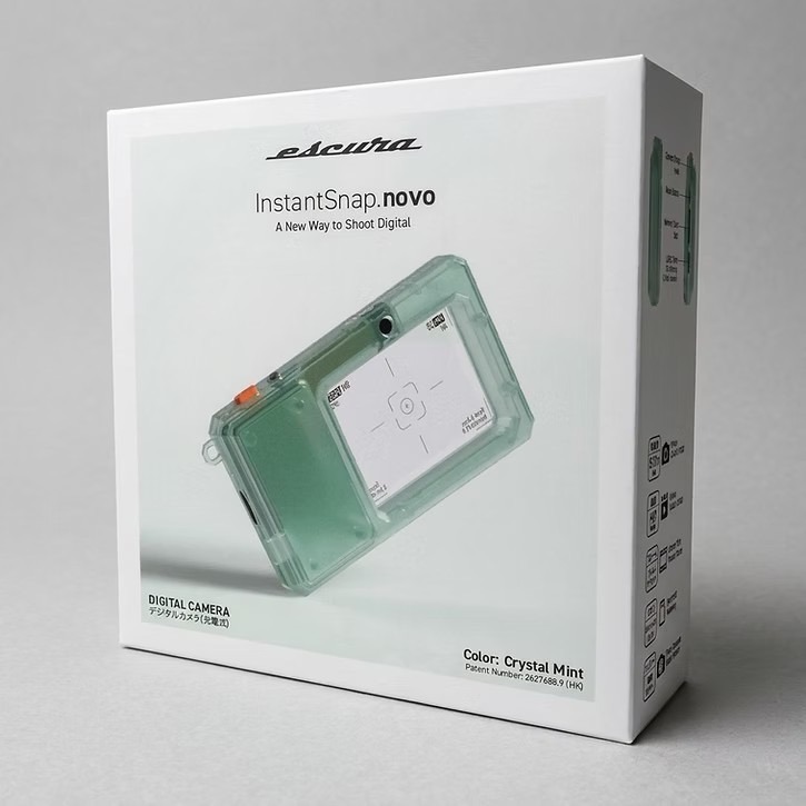 現貨 全新第二代 Escura InstantSnap Novo InstantSnap 二代 象牙白 玻璃綠 數碼相機-細節圖8