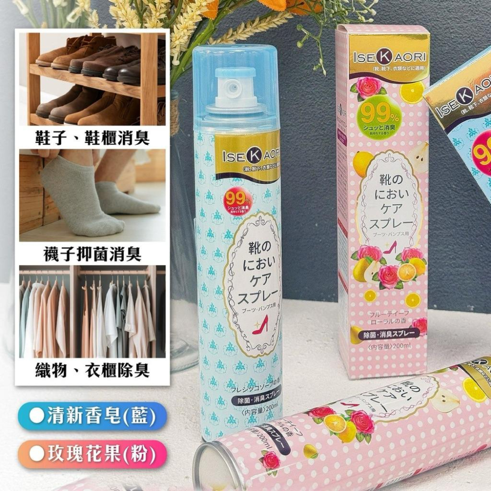 現貨商品 鞋子消臭護理噴霧-細節圖3